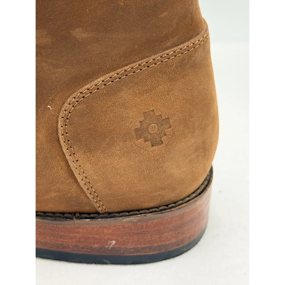 Nisolo‎ Everyday Chukka Boots Mens 10 Tobacco Leather Casual Business